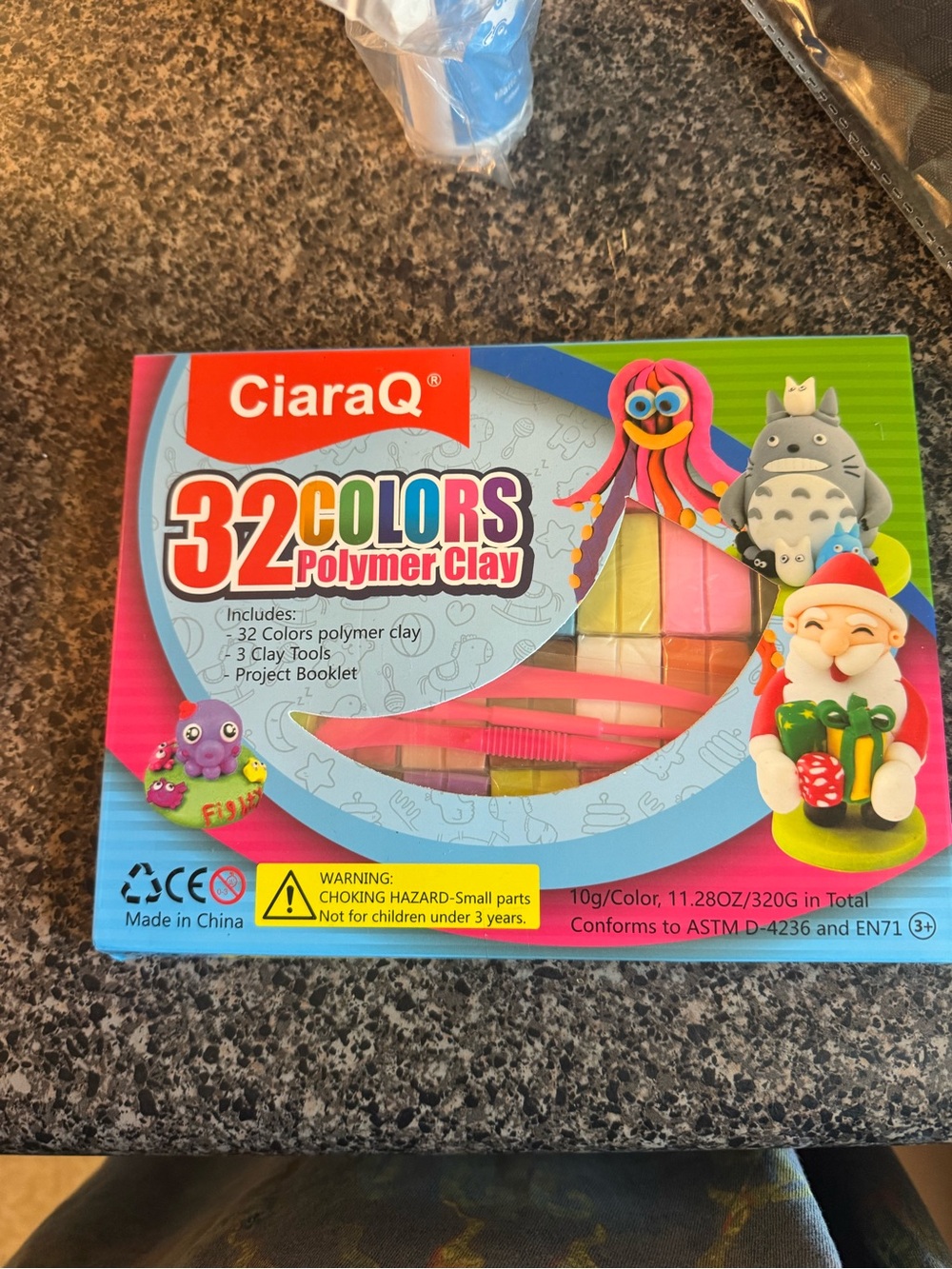 32 Colors Polymer Clay Set - Craft Kit With Additional Clay & Tool Set